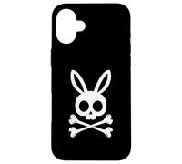 Funny Easter Day Jolly Roger Bunny Skull Rabbit Hombres Mujeres Carcasa para iPhone 16 Plus