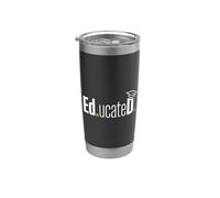 Funny Ed.D. EDD Ed.ucateD. Doctoral Graduate Student Vaso térmico de acero inoxidable de doble pared