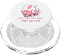 Funny Eff You - Lucky & Magical Unicorn Spirit Animal, para Mujer PopSockets PopGrip para MagSafe