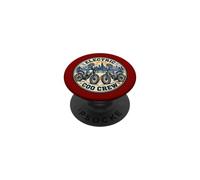 Funny Electric Coo Crew Pigeon E-Bike Riders Arte Envejecido PopSockets PopGrip Adhesivo