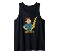 Funny Electrician Circuits Don’t Lie Work Pun Camiseta sin Mangas