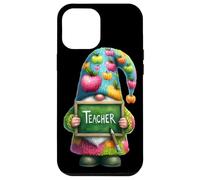 Funny Elementary Teacher Gnome For First Day Of School Carcasa para iPhone 12 Pro Max
