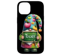 Funny Elementary Teacher Gnome For First Day Of School Carcasa para iPhone 14