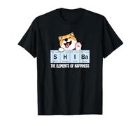 Funny Elements Happiness Kawaii Shiba Inu Dog Lover Camiseta