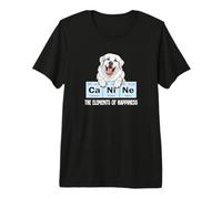 Funny Elements Happy Kids Great Pyrenees Lover Camiseta Premium