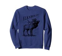 Funny Elk Hunting - Elkaholic For Hunters Sudadera
