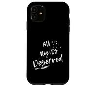 Funny Equality Human Rights Graphic Quote Empowerment Carcasa para iPhone 11