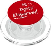 Funny Equality Human Rights Graphic Quote Empowerment PopSockets PopGrip para MagSafe
