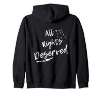 Funny Equality Human Rights Graphic Quote Empowerment Sudadera con Capucha