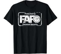 Funny F FAFO Around and Find out - Gun Advocate Lover Gift Unisex T-Shirt Black 3XL