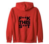 Funny F-k This S-t Sarcástico Adulto Humor Cita Sudadera con Capucha