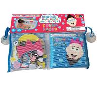 Funny Faces Colour Changing Bath Book & Stickers