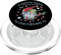 Funny Fall GNOME Flower Fun Quote For Spring and Gardener PopSockets PopGrip para MagSafe