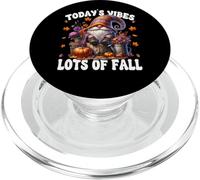 Funny Fall Saying For Garden Mom with Autumn Leaves GNOME PopSockets PopGrip para MagSafe