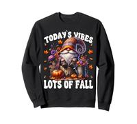 Funny Fall Saying For Garden Mom with Autumn Leaves GNOME Sudadera