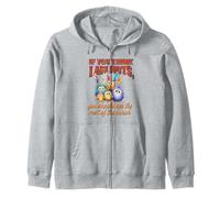 Funny Family Reunion Sarcastic Bird If You Think I Am Nuts Sudadera con Capucha