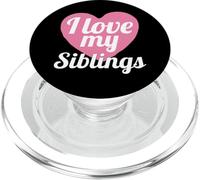 Funny Family Sibling Lover I Love My Siblings PopSockets PopGrip para MagSafe