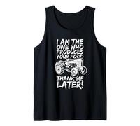 Funny Farmer Cita Agrónomo Tractor Agricultura Agricultura Camiseta sin Mangas