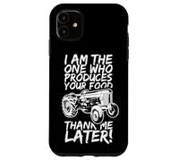 Funny Farmer Cita Agrónomo Tractor Agricultura Agricultura Carcasa para iPhone 11