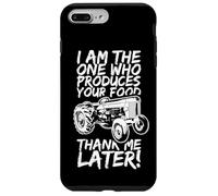 Funny Farmer Cita Agrónomo Tractor Agricultura Agricultura Carcasa para iPhone 7 Plus/8 Plus