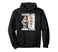 Funny Fathers Day Gnome For Bodybuilder Fitness Dad Saying Sudadera con Capucha
