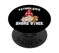 Funny Fathers Day GNOME For Men Unique Teacher Dad Saying PopSockets PopGrip Adhesivo