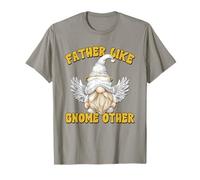 Funny Fathers Day GNOME Graphic For Men Grandpa Angel Dad Camiseta
