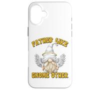 Funny Fathers Day GNOME Graphic For Men Grandpa Angel Dad Carcasa para iPhone 16 Plus