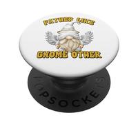 Funny Fathers Day GNOME Graphic For Men Grandpa Angel Dad PopSockets PopGrip Adhesivo