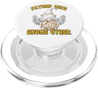 Funny Fathers Day GNOME Graphic For Men Grandpa Angel Dad PopSockets PopGrip para MagSafe