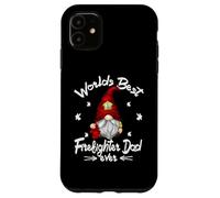 Funny Fathers Day GNOME To Firefighter and Best Fireman Dad Carcasa para iPhone 11