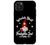 Funny Fathers Day GNOME To Firefighter and Best Fireman Dad Carcasa para iPhone 11 Pro MAX