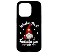 Funny Fathers Day GNOME To Firefighter and Best Fireman Dad Carcasa para iPhone 15 Pro