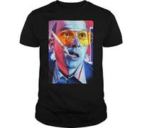 Funny Fear and Loathing In Las Vegas 2018 Fashion Unisex 100% Cotton Short-Sleeve T-Shirts Black XXXL