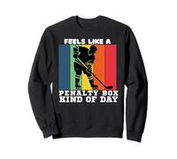 Funny Feels Like A Penalty Box Kind of Day - Camiseta de Hockey Divertida Sudadera