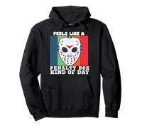 Funny Feels Like A Penalty Box Kind of Day - Camiseta de Hockey Divertida Sudadera con Capucha