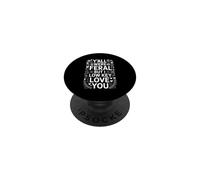 Funny Feral Diciendo Yall were Feral But I Love You PopSockets PopGrip Adhesivo