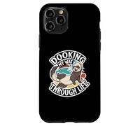 Funny Ferret Dooking My Way Through Life Cartoon Carcasa para iPhone 11 Pro