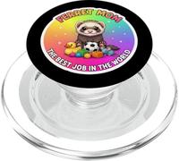Funny Ferret Mom Mejor Trabajo En El Día Mundial de la Madre Padre PopSockets PopGrip para MagSafe