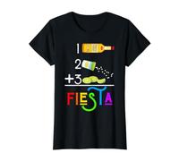Funny Fiesta Beber Tequila Sal Lima Shots Bebidas Matemáticas Camiseta gráfica económica, Mujer, Negro, M