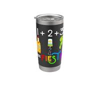Funny Fiesta Beber Tequila Sal Lima Shots Bebidas Matemáticas Vaso térmico de acero inoxidable de doble pared