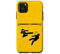 Funny Figures Stick Men Cartoon Fight Gaming Graphic Design Carcasa para iPhone 11 Pro MAX