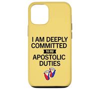 Funny Filipino Grandparent Apostolic Duties Dad Joke Carcasa para iPhone 12/12 Pro