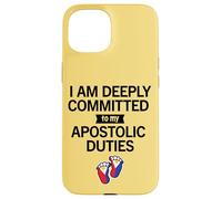 Funny Filipino Grandparent Apostolic Duties Dad Joke Carcasa para iPhone 15