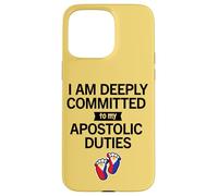 Funny Filipino Grandparent Apostolic Duties Dad Joke Carcasa para iPhone 15 Pro MAX