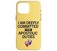 Funny Filipino Grandparent Apostolic Duties Dad Joke Carcasa para iPhone 16 Pro MAX