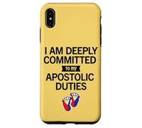 Funny Filipino Grandparent Apostolic Duties Dad Joke Carcasa para iPhone XS MAX