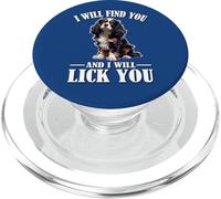 Funny Find You Lick You Tri color Cavalier Spaniel Dog Lover PopSockets PopGrip para MagSafe