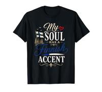 Funny Finland Humor Finn Joke My Soul Has A Finnish Accent Camiseta
