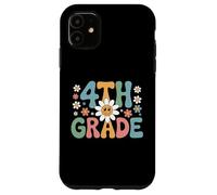 Funny First Day of School 4th Fourth Grade Carcasa para iPhone 11